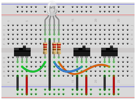 How Build a Common Cathode RGB LED
