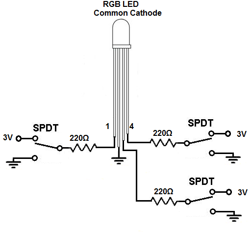 How Build a Common Cathode RGB LED