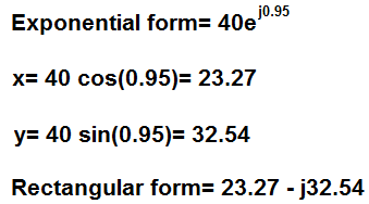 exponential form example