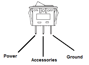 rocker switch diagram