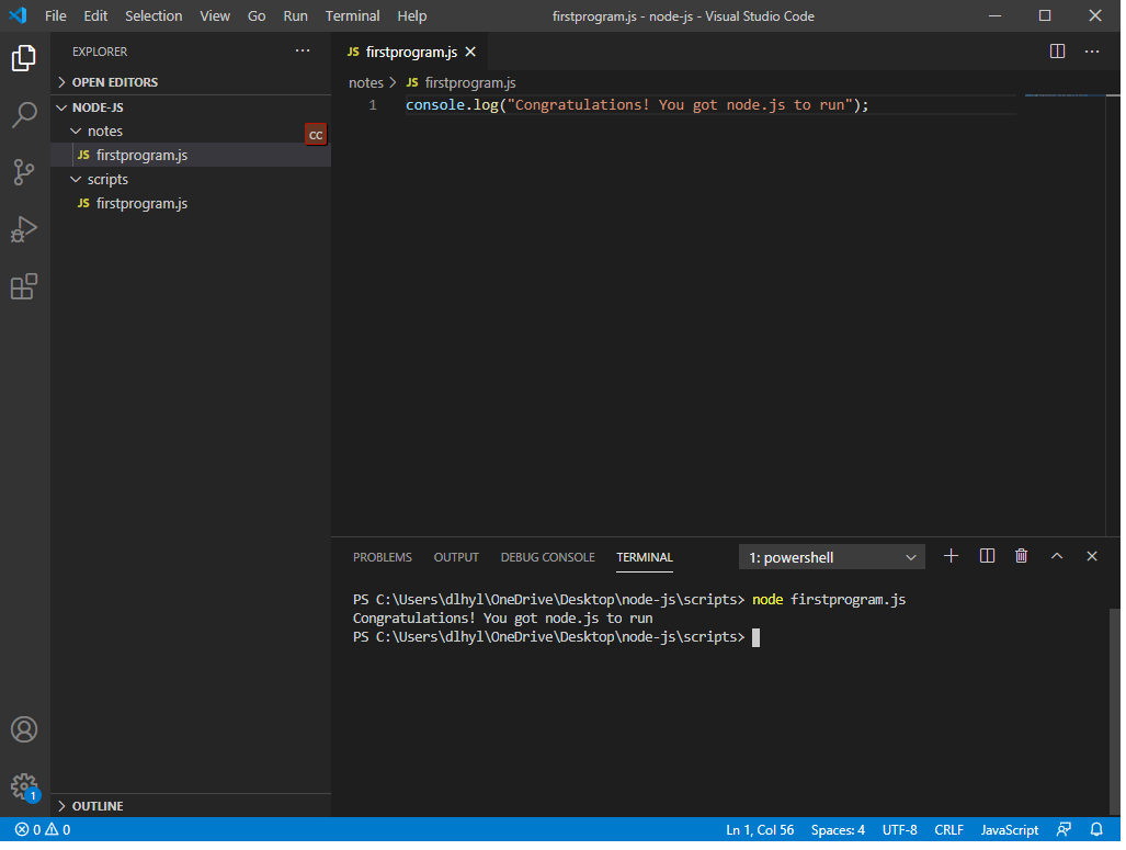 Install Node Js Visual Studio Code Kseproducts