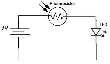 Photoresistor Circuit