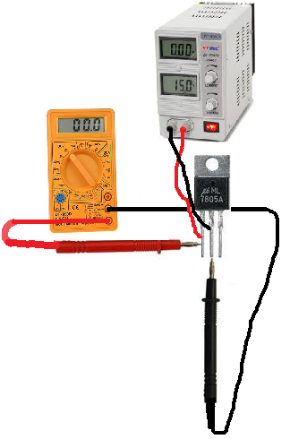 Voltage Regulator Input Voltage Test
